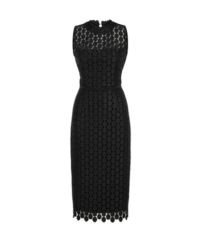 Guipure Polka Dot Dress