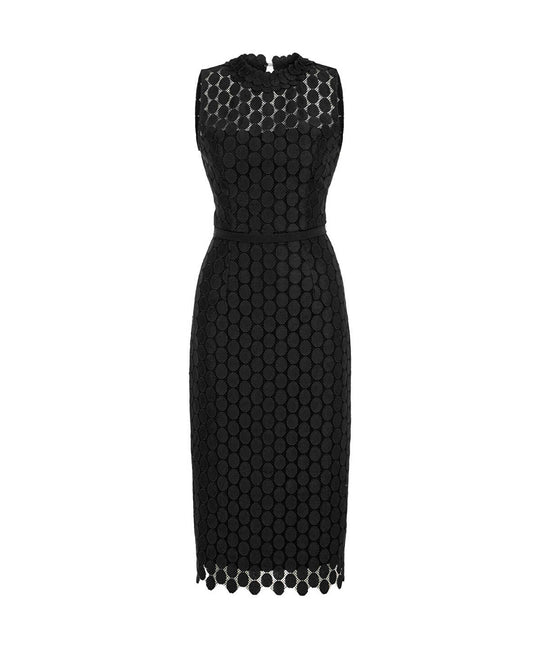 Guipure Polka Dot Dress