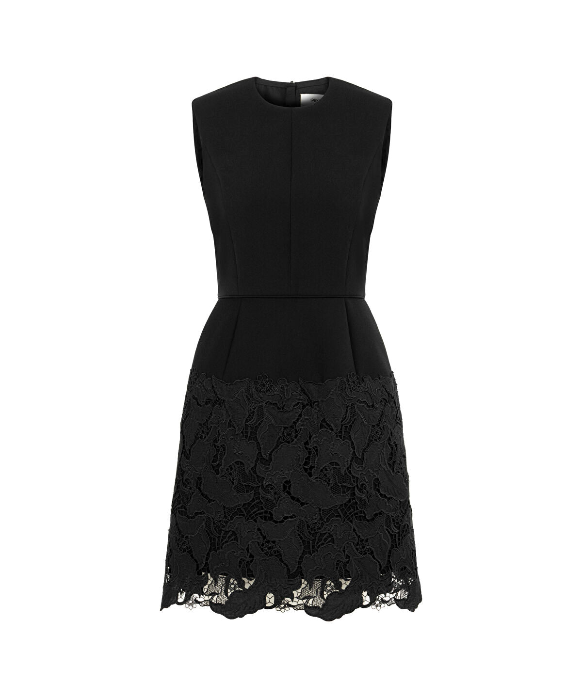 Guipure Applique Mini Dress