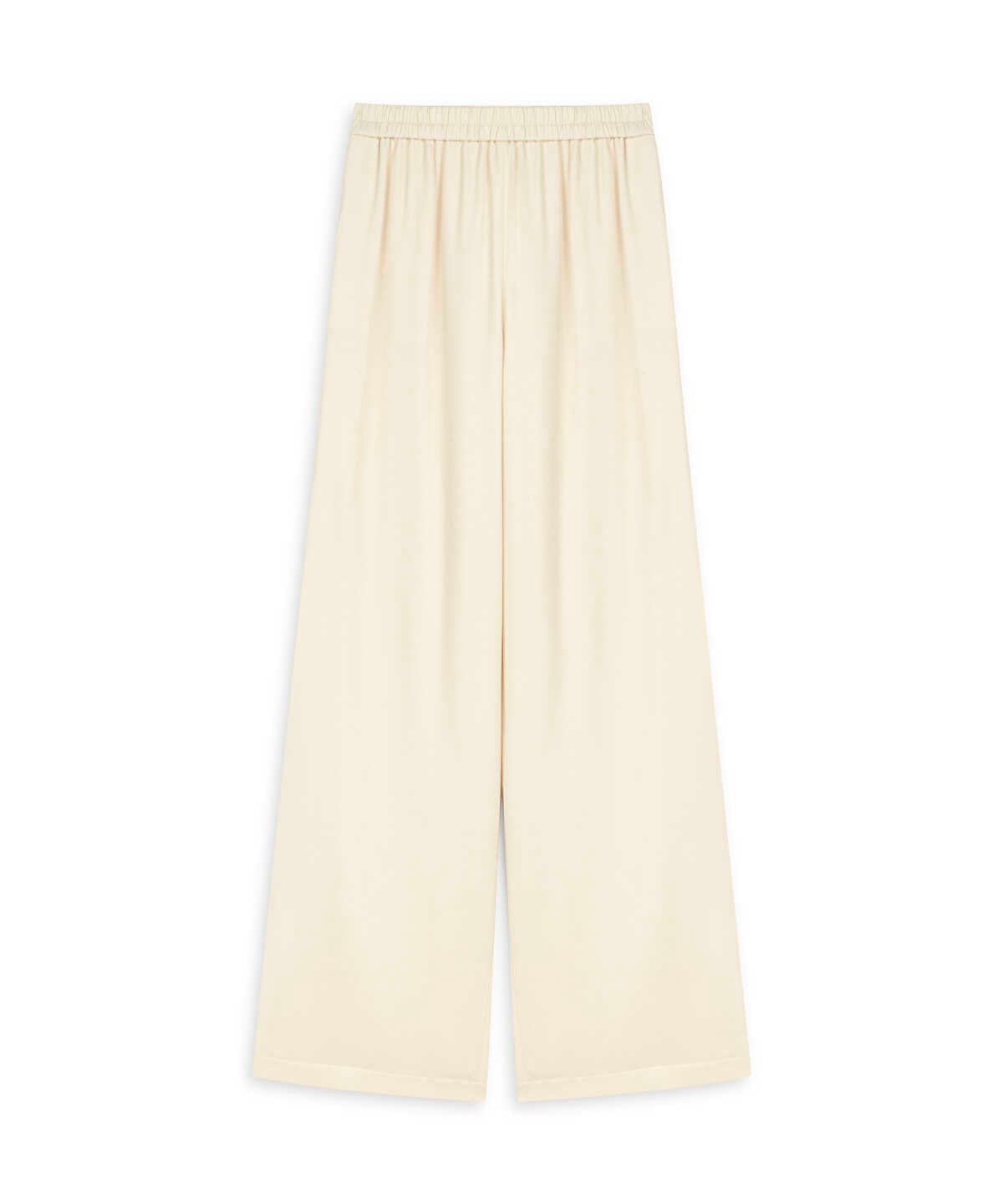 Zoomed Wide-Leg Elastic Waist Trousers
