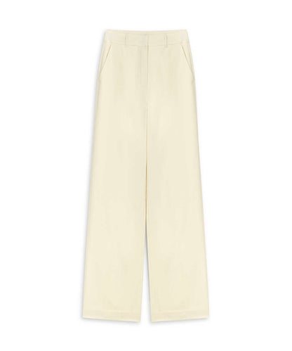 Wide-Leg Tailored Trousers