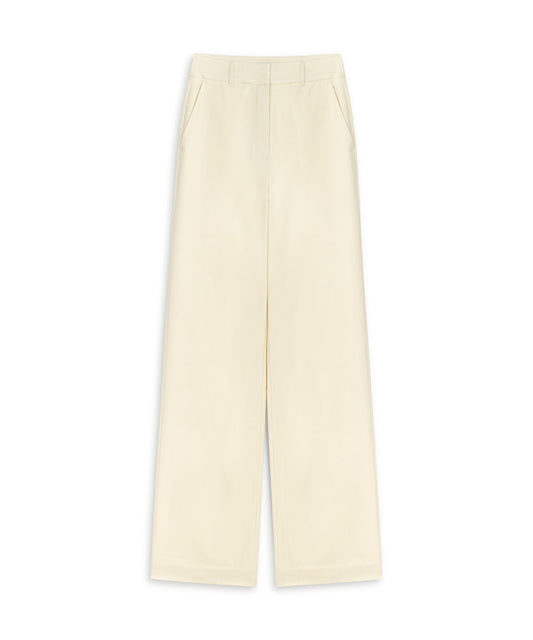 Wide-Leg Tailored Trousers