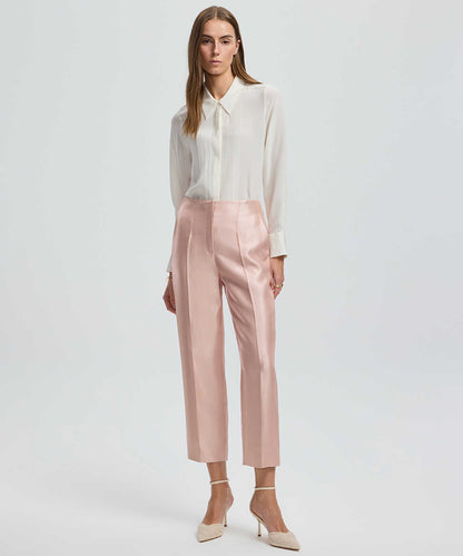Pressed Crease Cigarette Trousers
