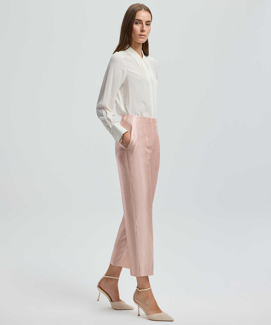 Pressed Crease Cigarette Trousers
