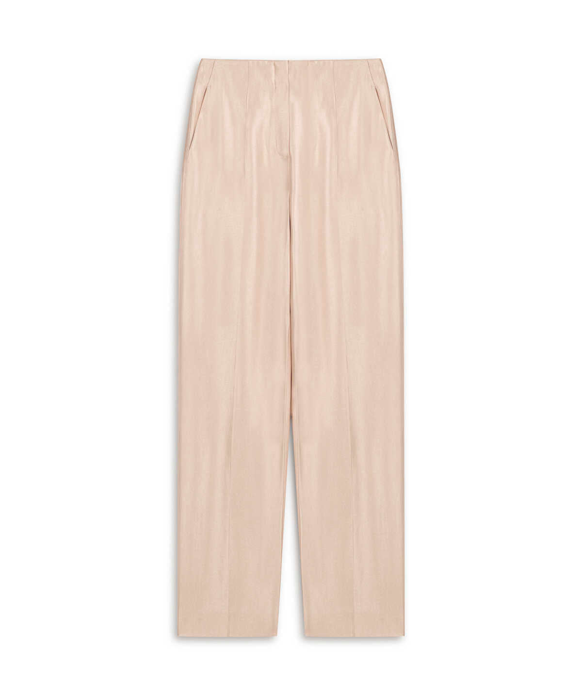 Zoomed Pressed Crease Cigarette Trousers