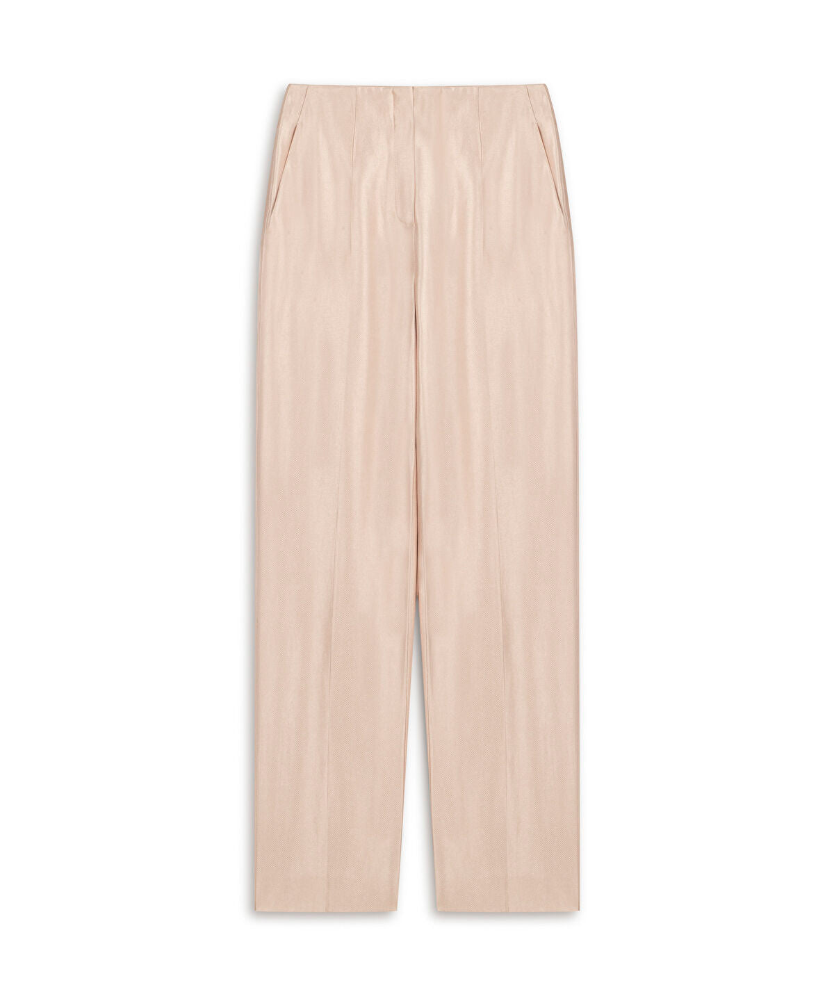 Zoomed Pressed Crease Cigarette Trousers
