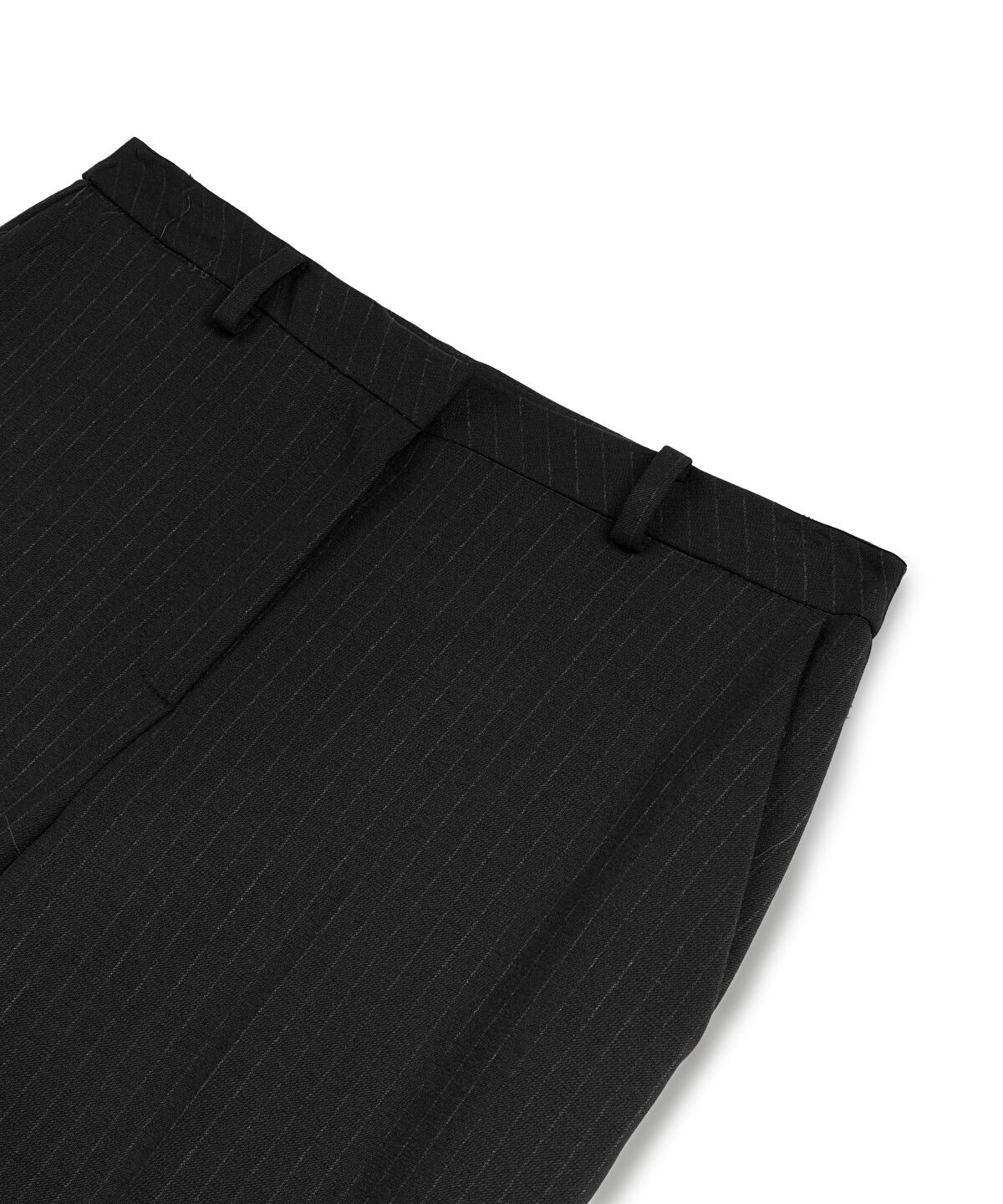 Zoomed Striped Wide-Leg Trousers