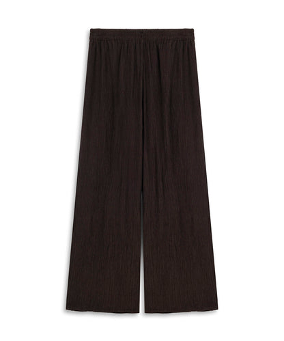 Crinkle-Effect Trousers