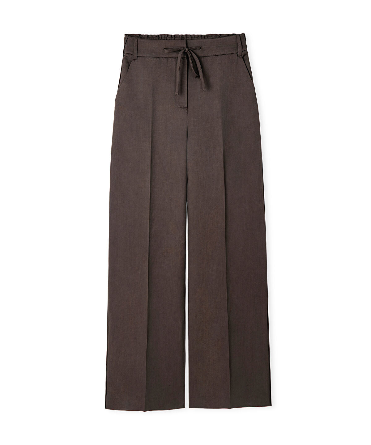 Zoomed Tie Waist Trousers
