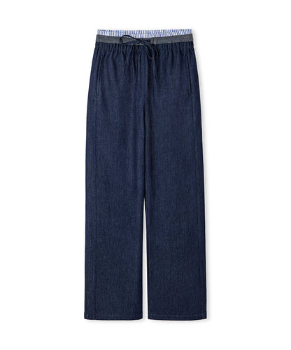 Triple Layer Contrast Waist Trousers