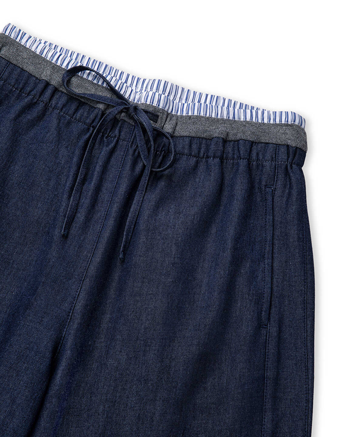 Zoomed Triple Layer Contrast Waist Trousers
