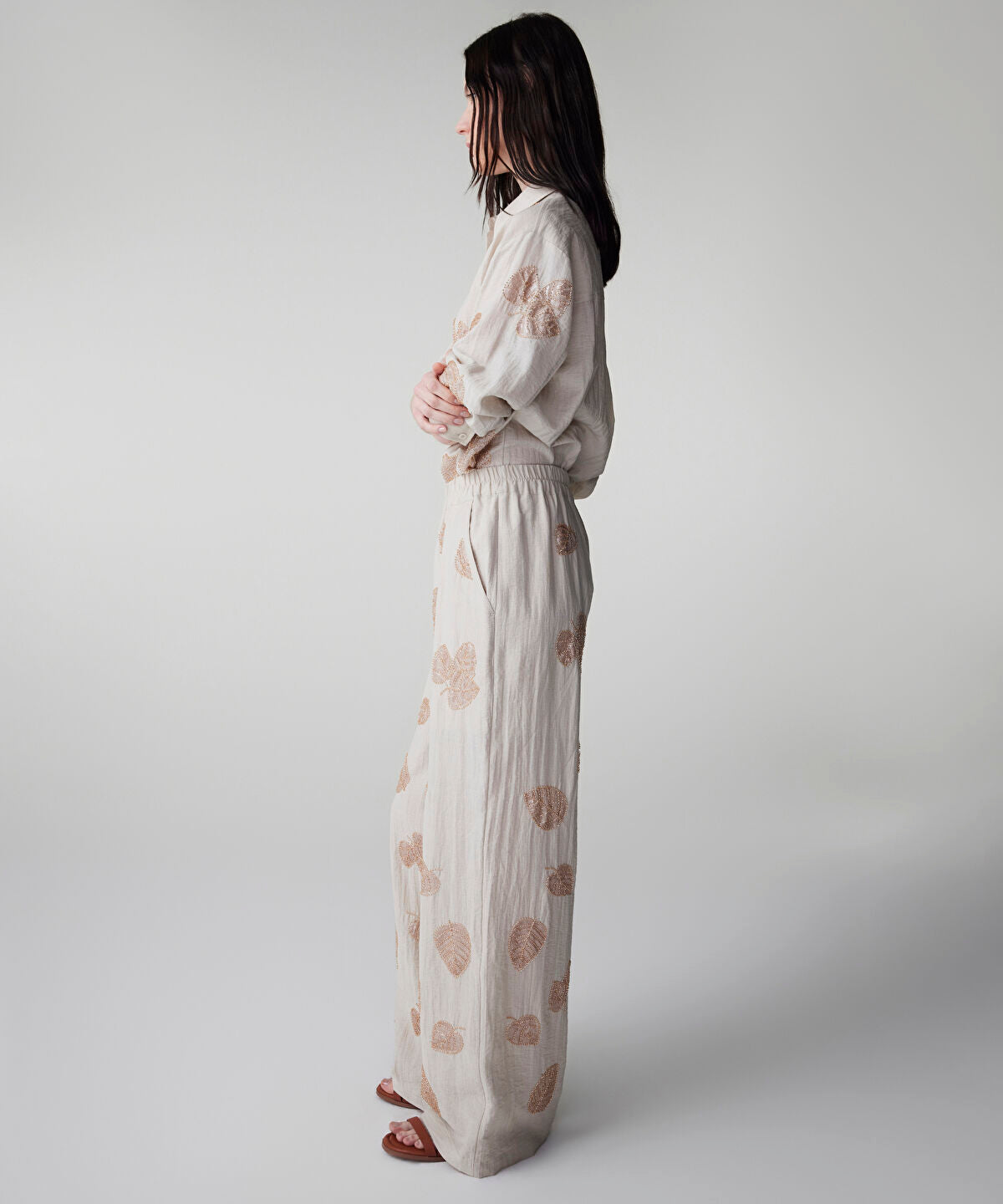 Zoomed Embellished Trousers