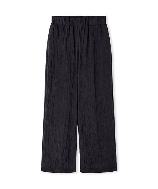 Crinkle-Effect Trousers 