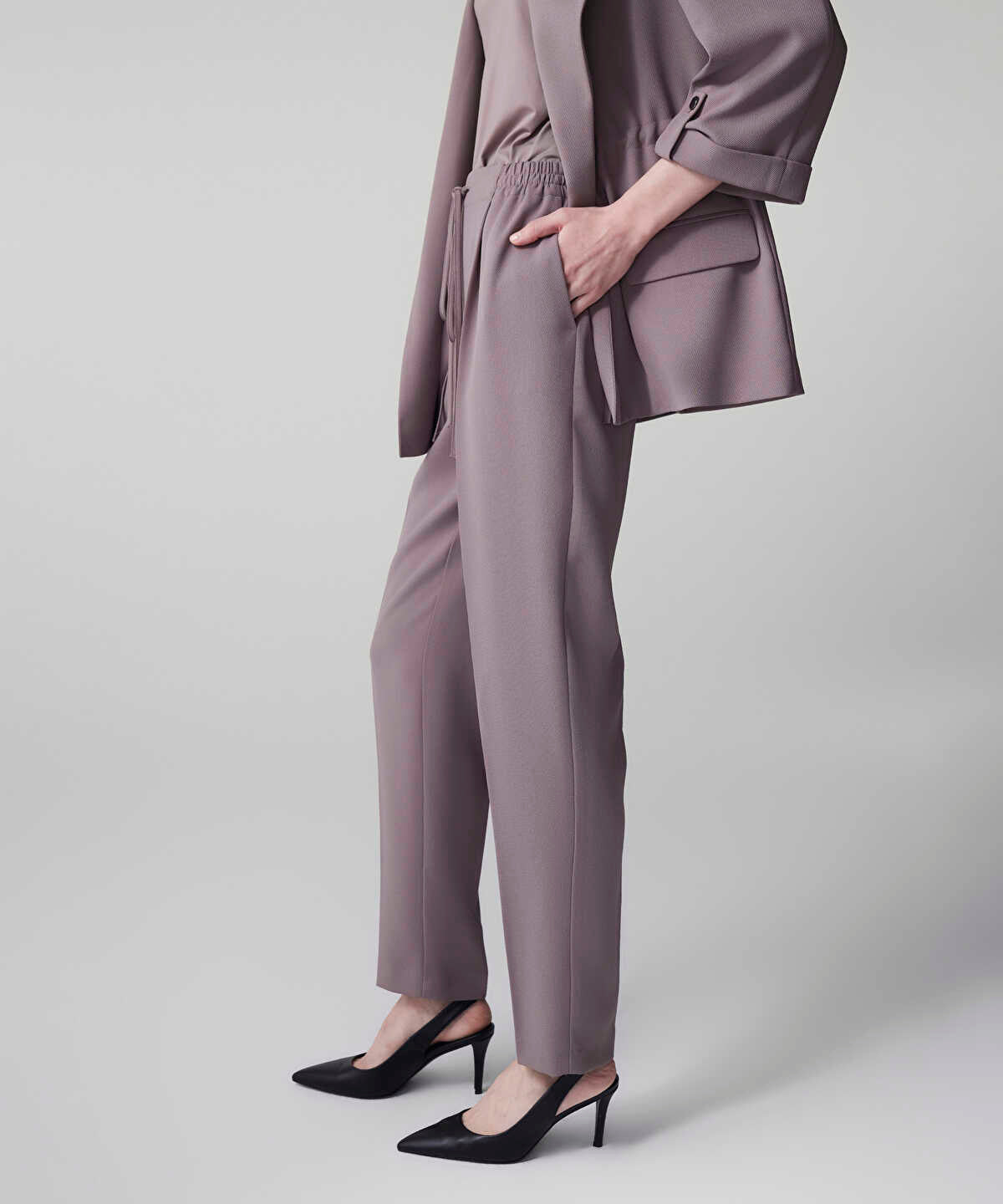 Elastic Waist Trousers