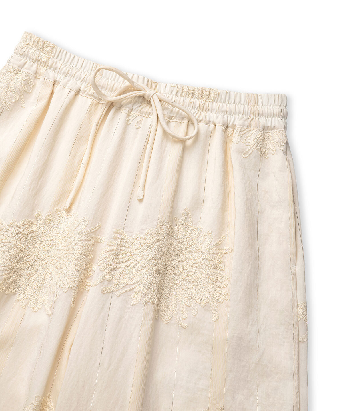 Zoomed Embroidered Trousers