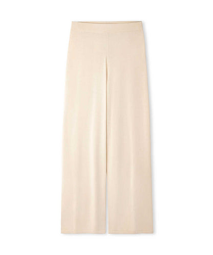 Wide Leg Knit Trousers