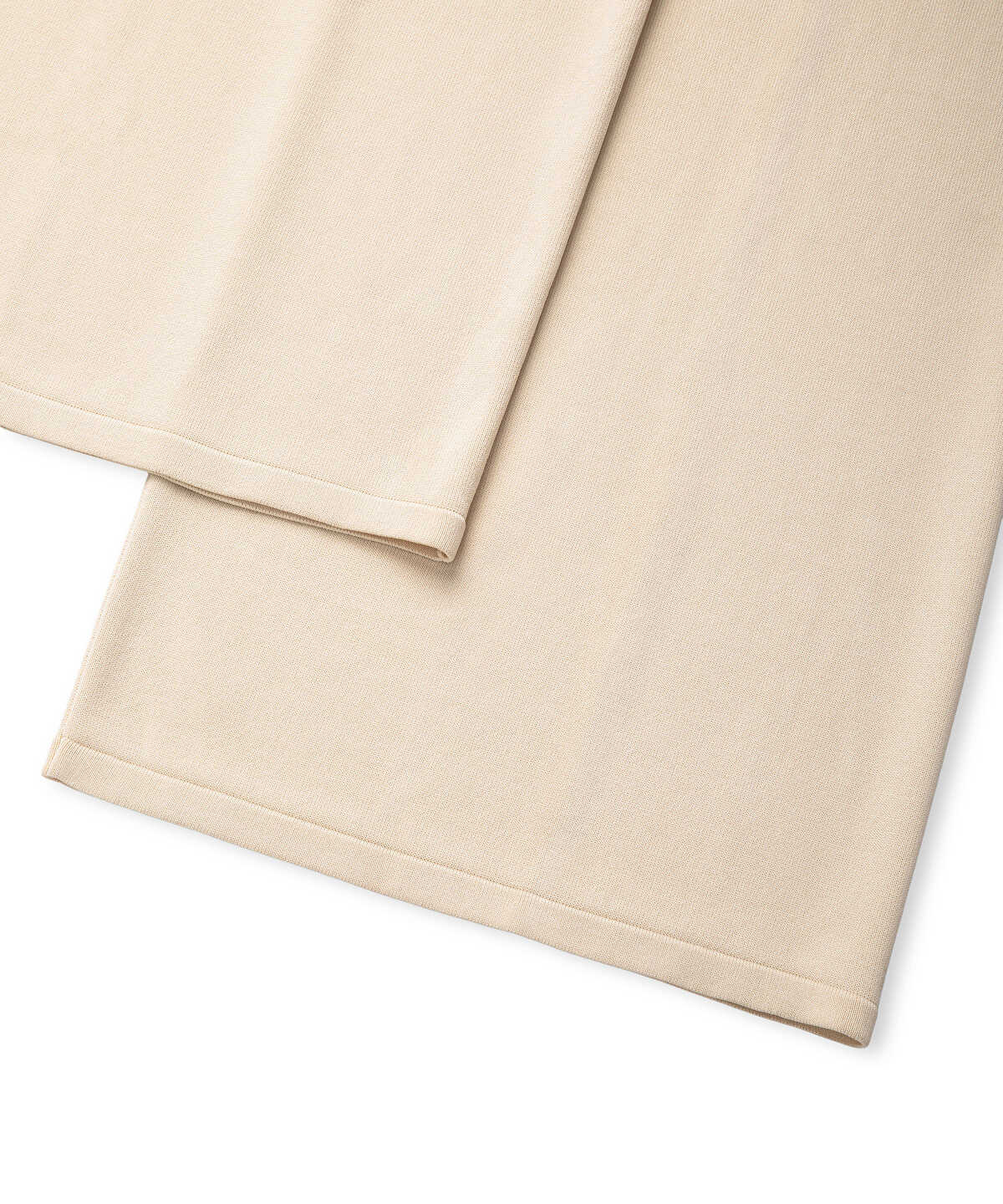 Wide Leg Knit Trousers