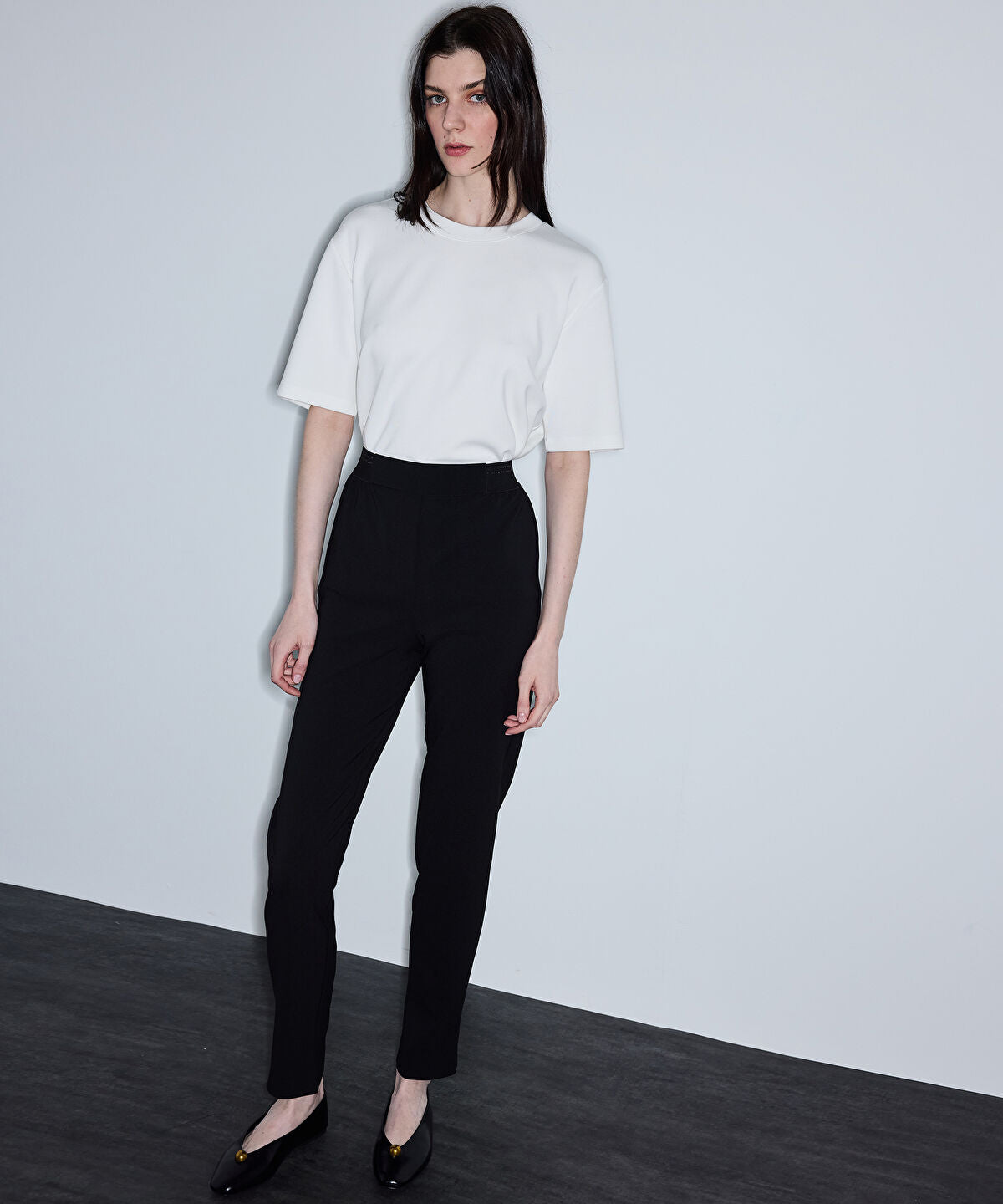 Zoomed Trousers with Lurex Thread