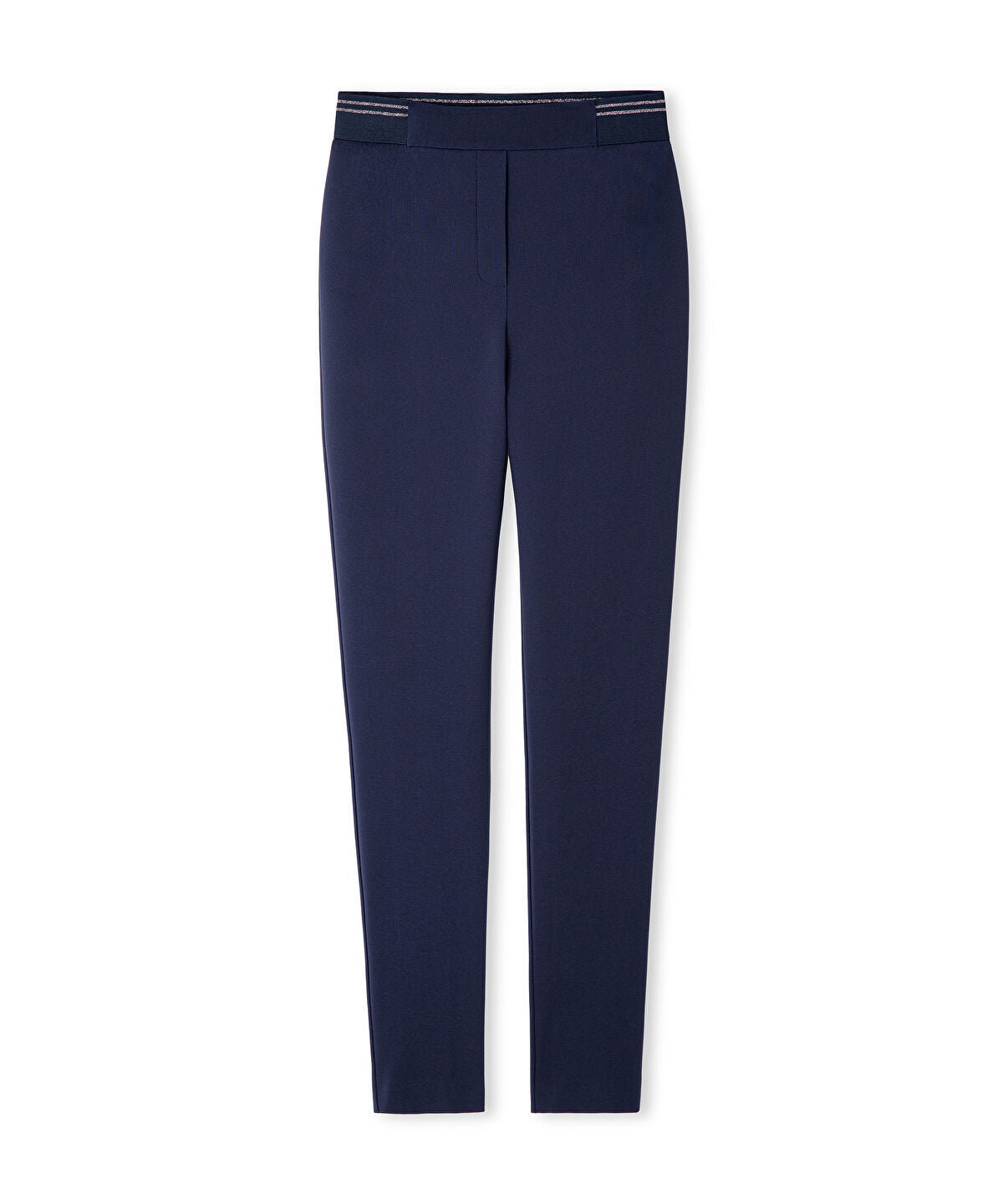 Trousers with Lurex Thread