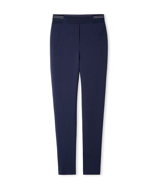 Trousers with Lurex Thread
