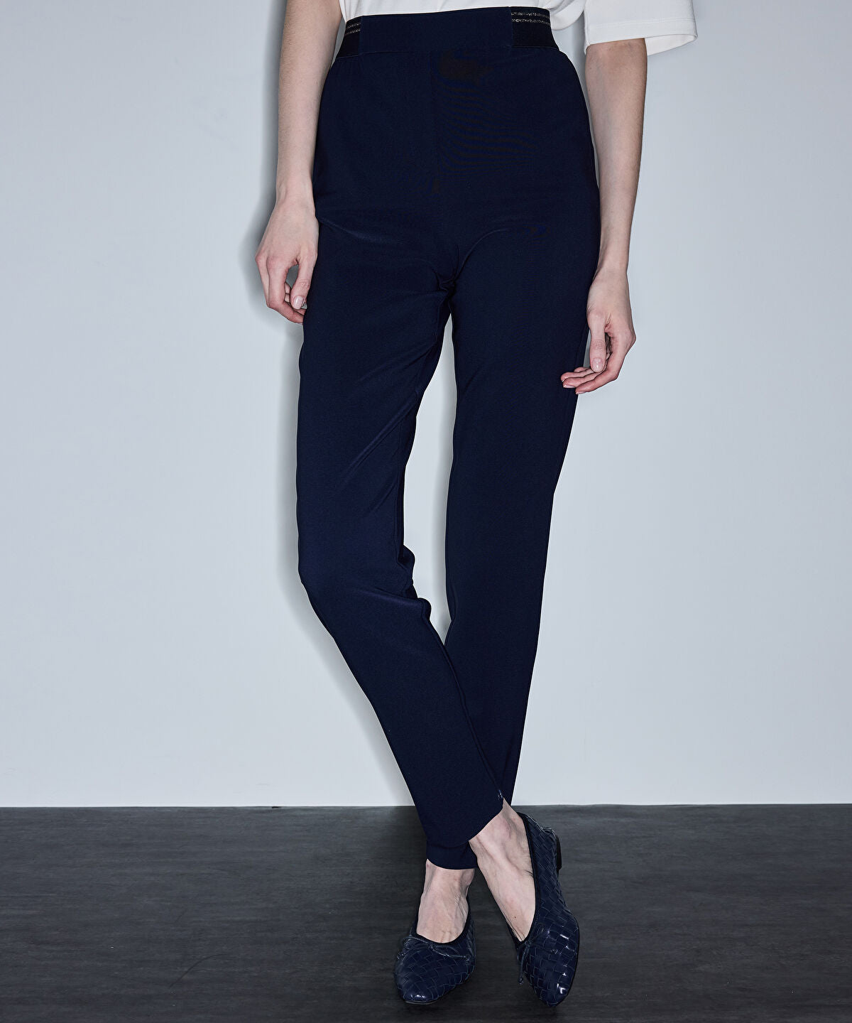 Zoomed Trousers with Lurex Thread