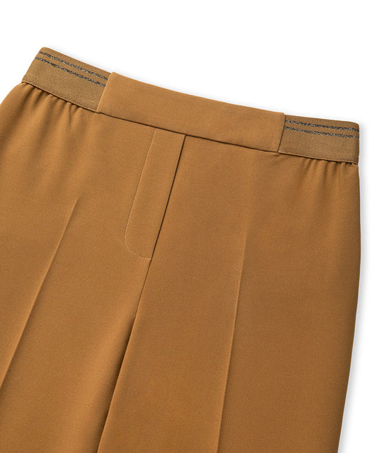 Trousers with Lurex Thread