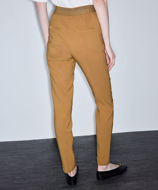 Trousers with Lurex Thread