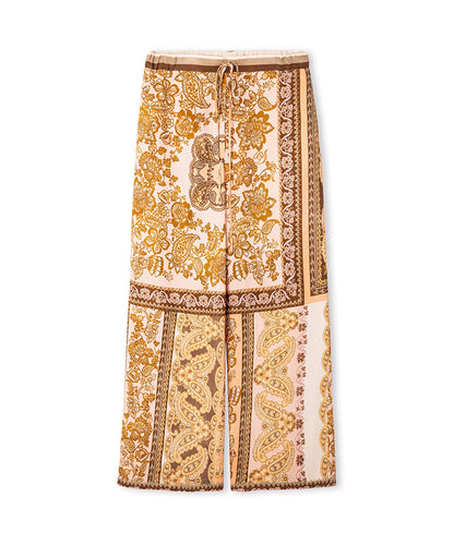 Printed Viscose Trousers