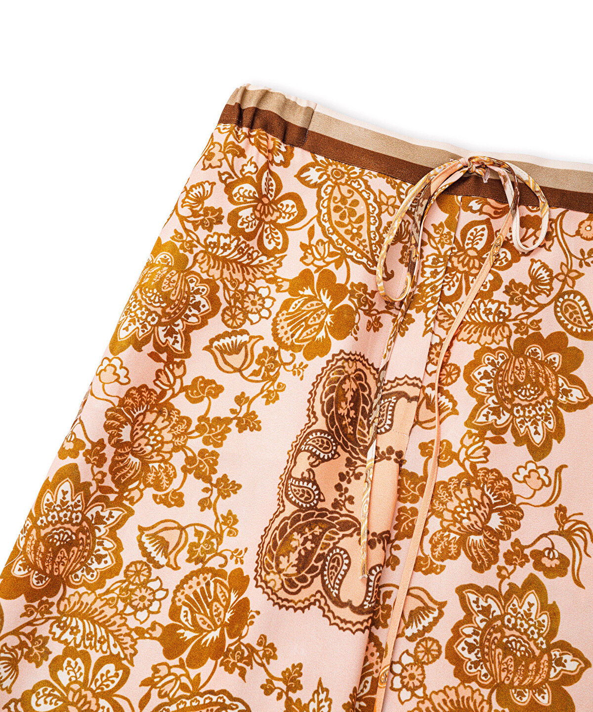 Zoomed Printed Viscose Trousers