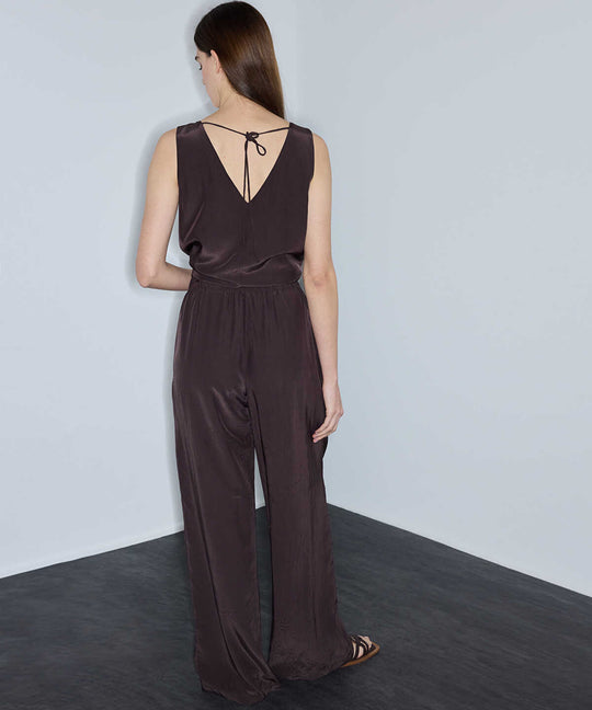 Embellished Viscose Trousers