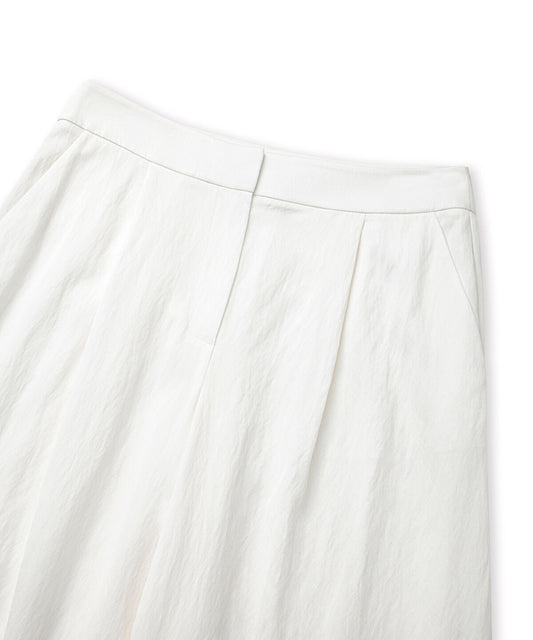 Crinkle-Effect Trousers
