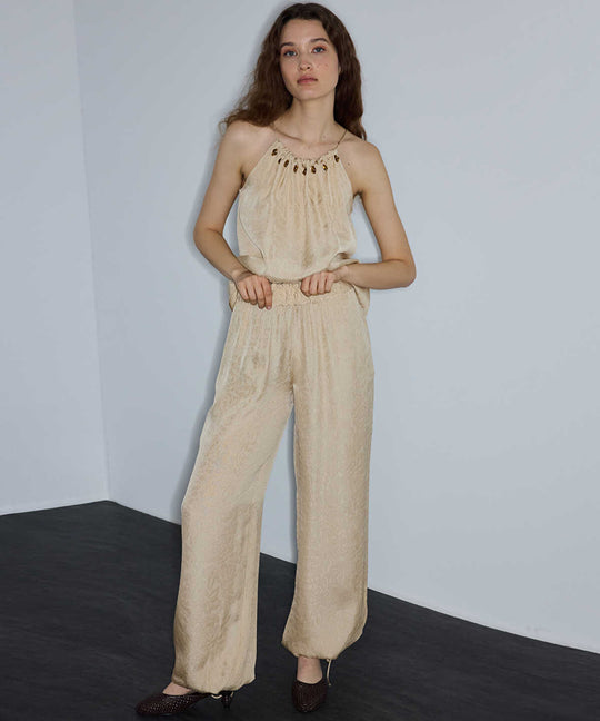 Jacquard Balloon Trousers