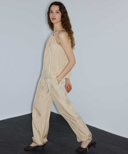 Jacquard Balloon Trousers