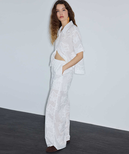 Embroidered Trousers