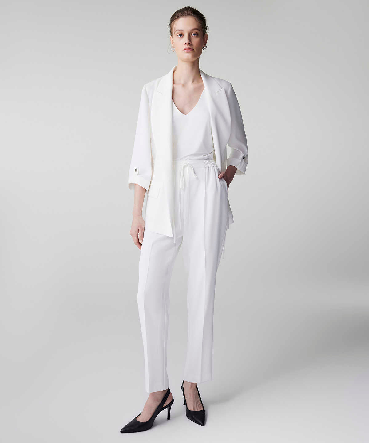 Tie Waist Trousers