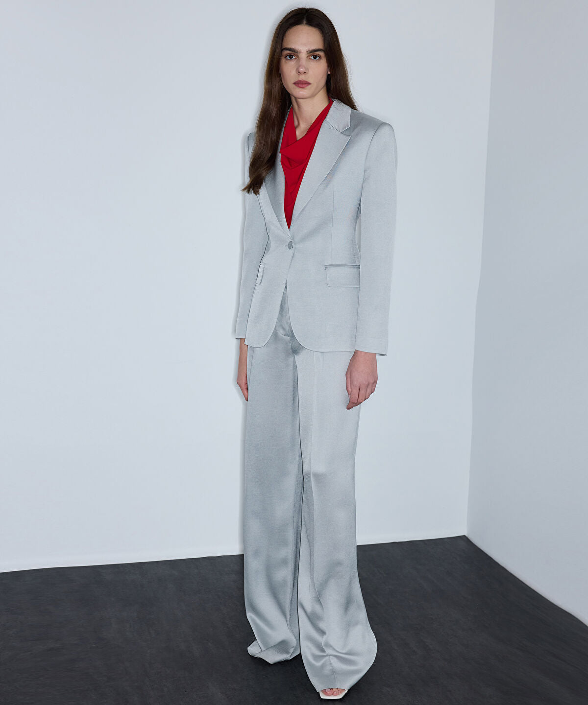 Shiny Tailored Trousers