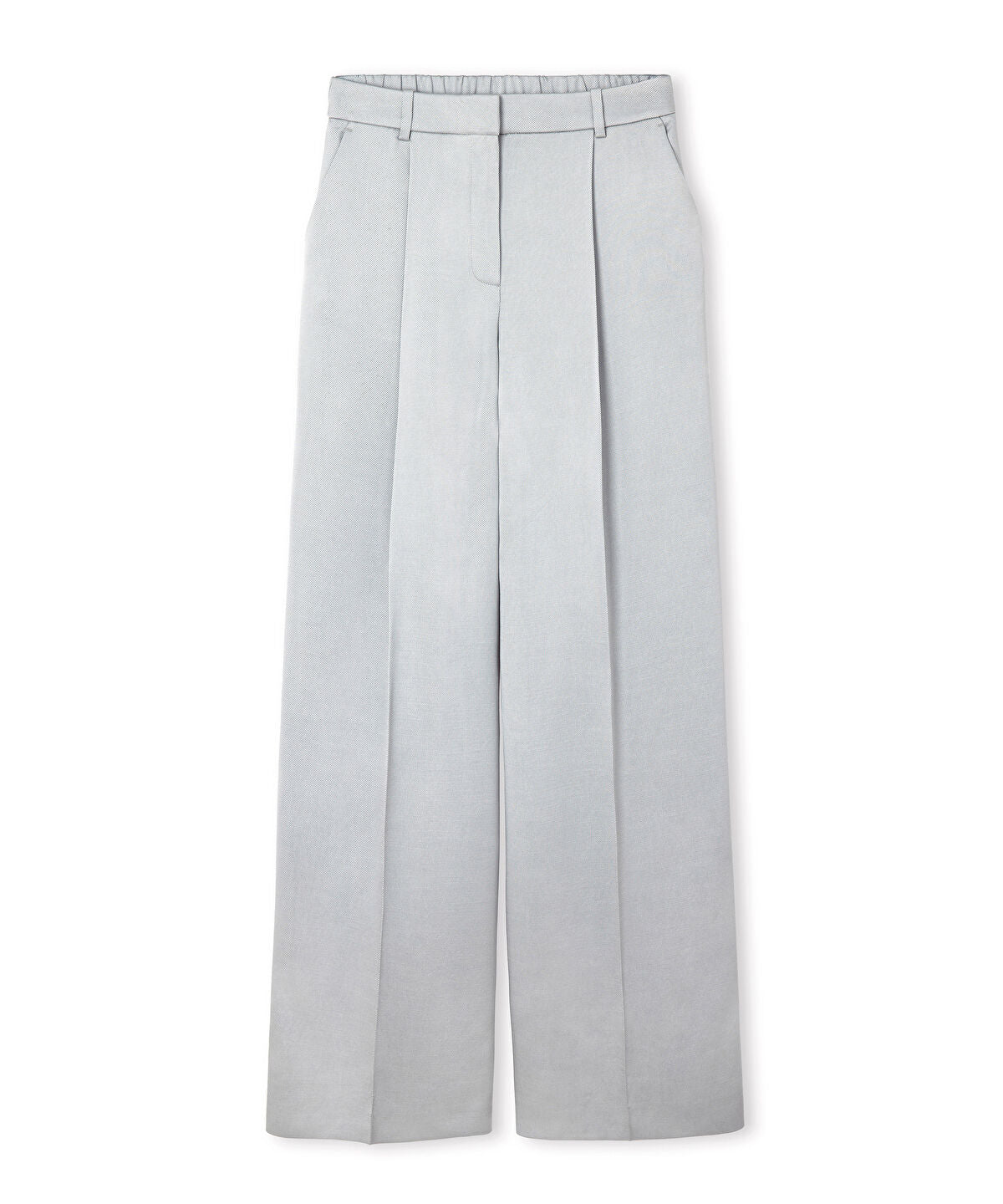 Zoomed Shiny Tailored Trousers