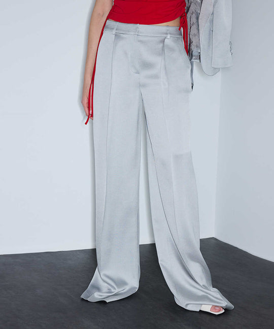Shiny Tailored Trousers