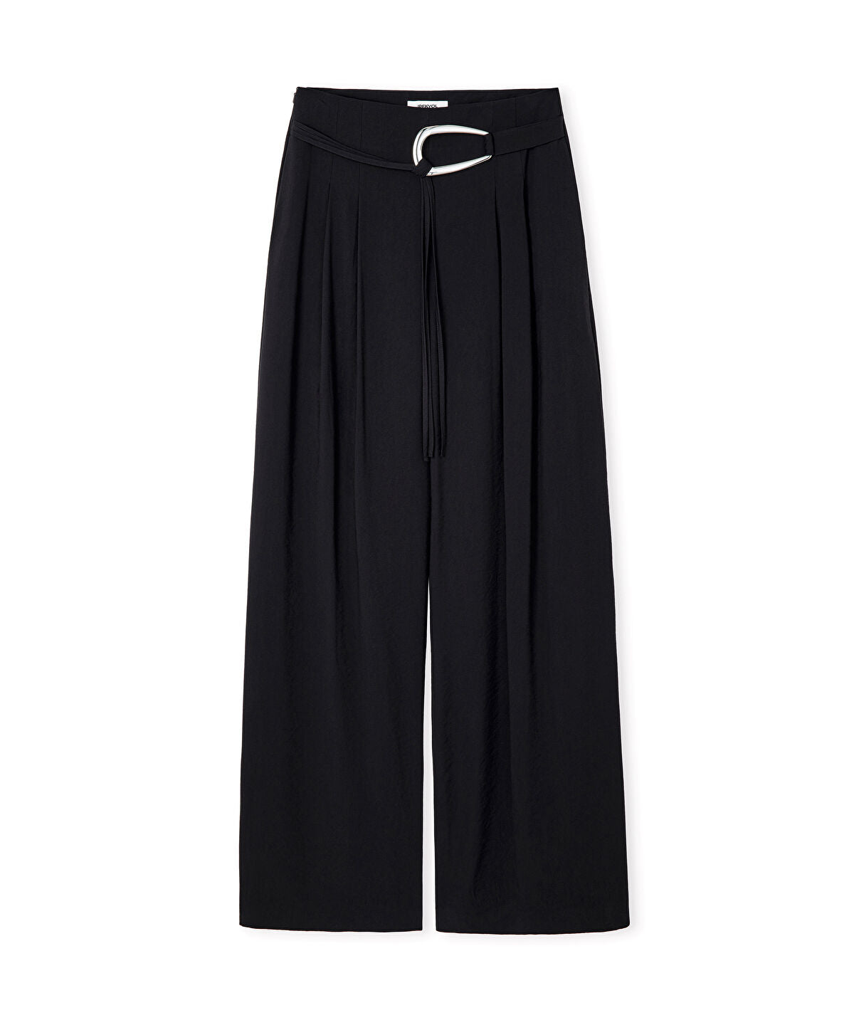 Zoomed Wide-Leg Trousers with Belt