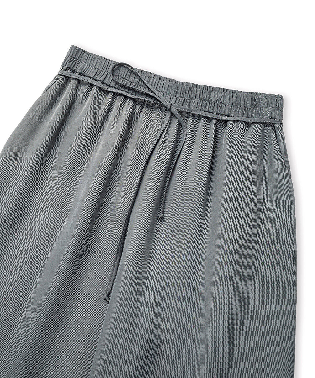 Zoomed Elastic Waist Trousers