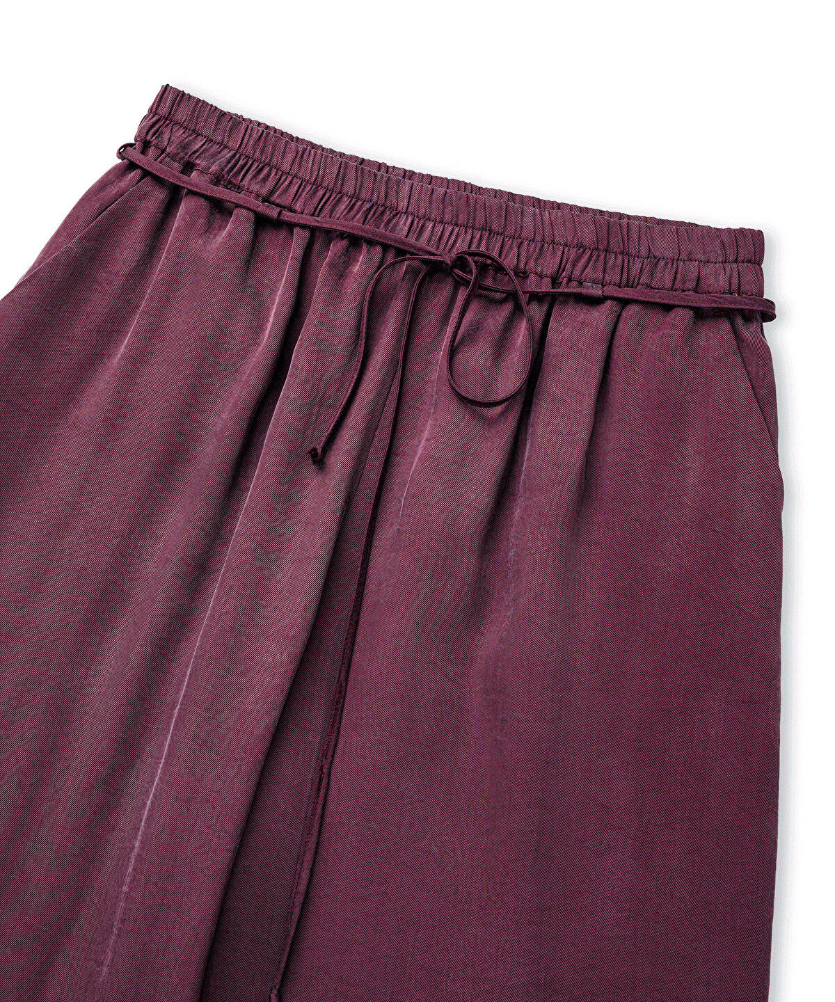 Zoomed Elastic Waist Trousers