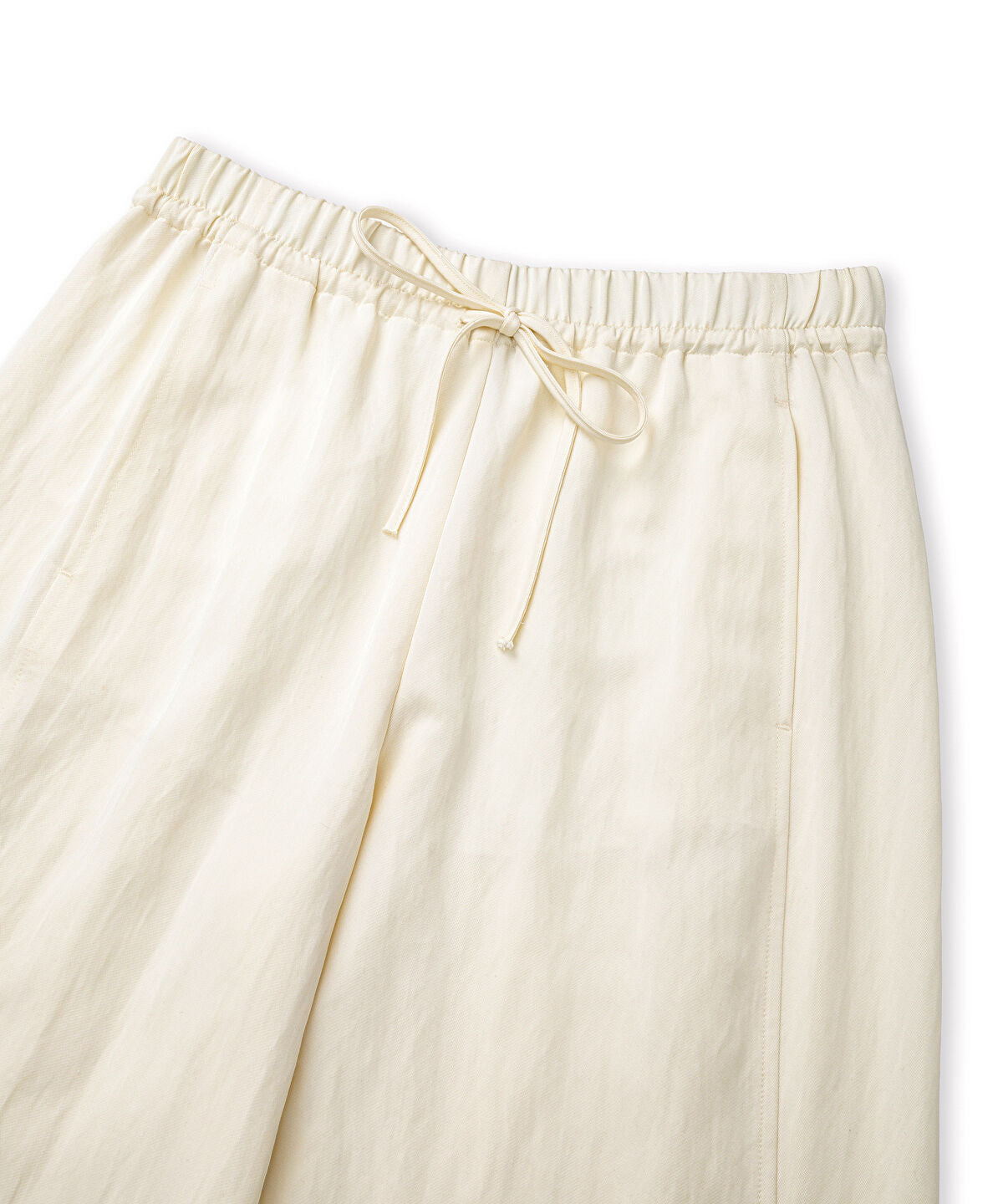 Tie-Waist Wide-Leg Trousers