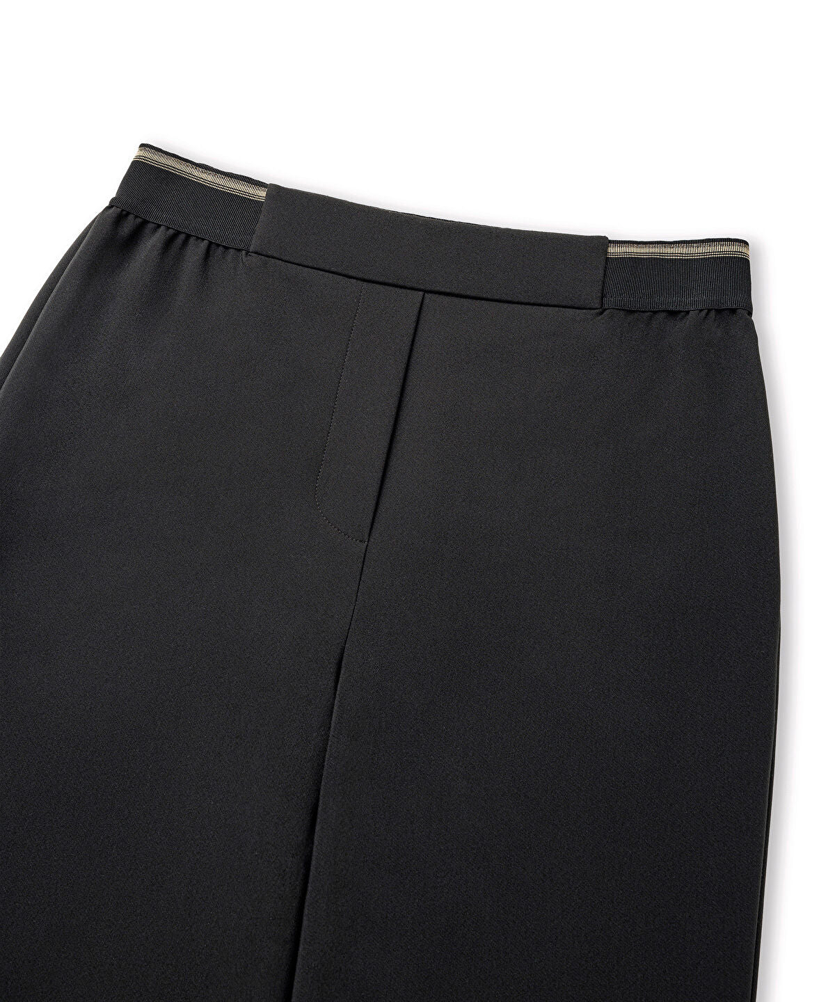 Zoomed Lurex-Waisted Skinny Trousers