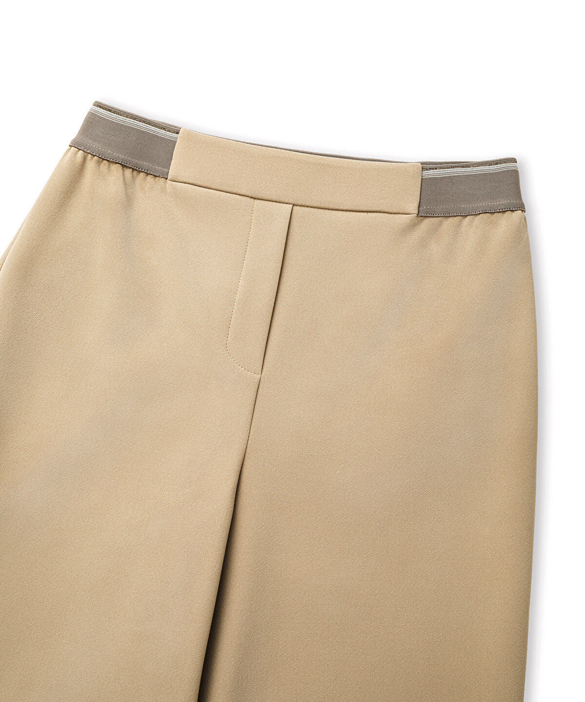 Zoomed Lurex-Waisted Skinny Trousers