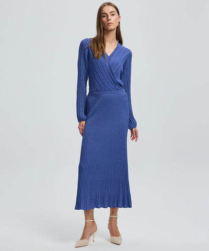 Lurex Knit Skirt