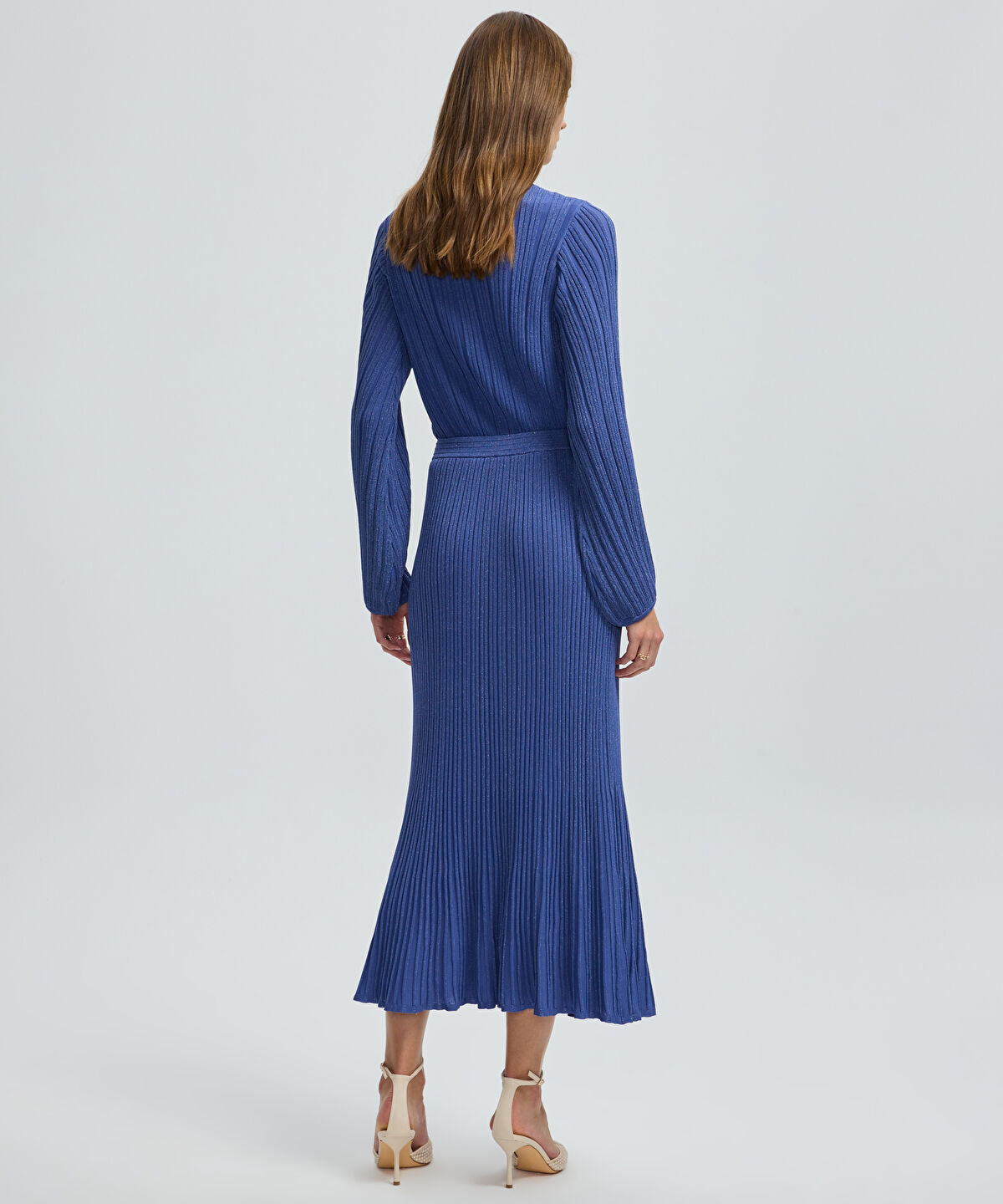 Zoomed Lurex Knit Skirt