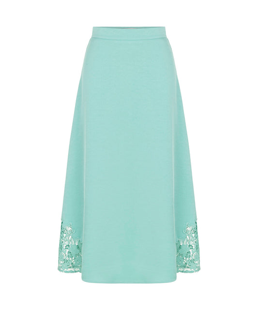 Lace Hem Skirt