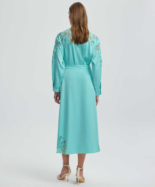 Lace Hem Skirt