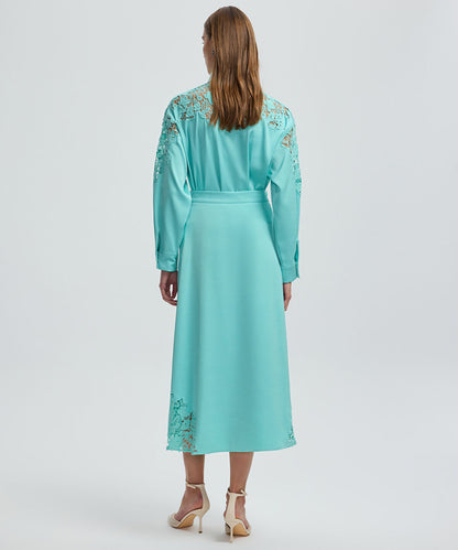 Lace Hem Skirt