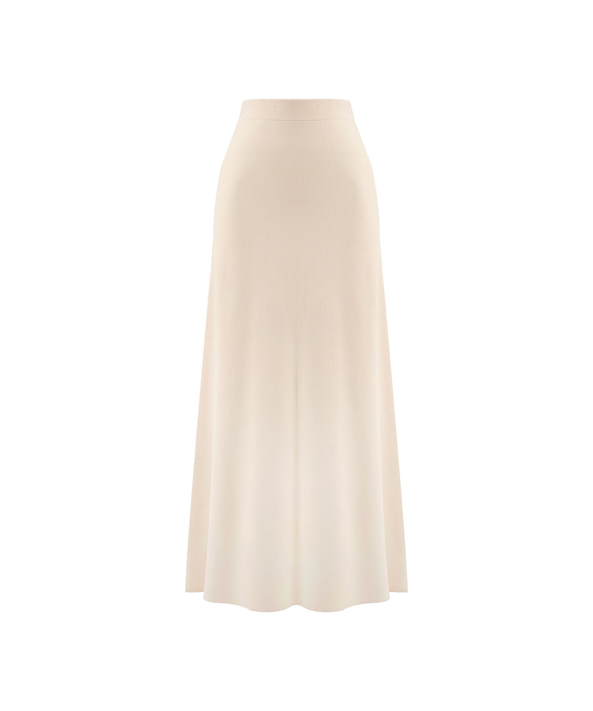 Zoomed A-Line Knit Skirt